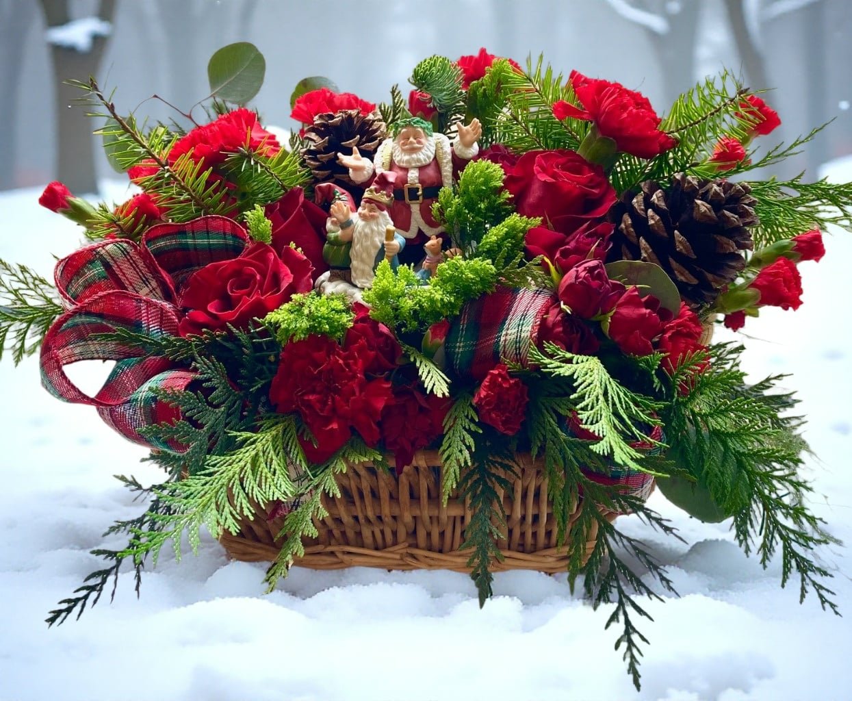 Santa Basket