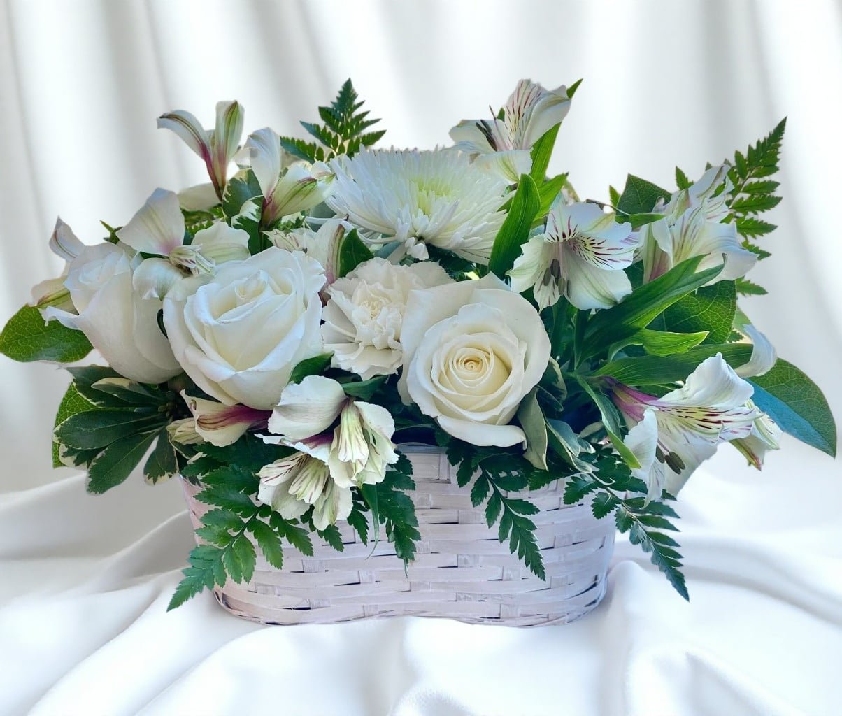 White Basket of Care