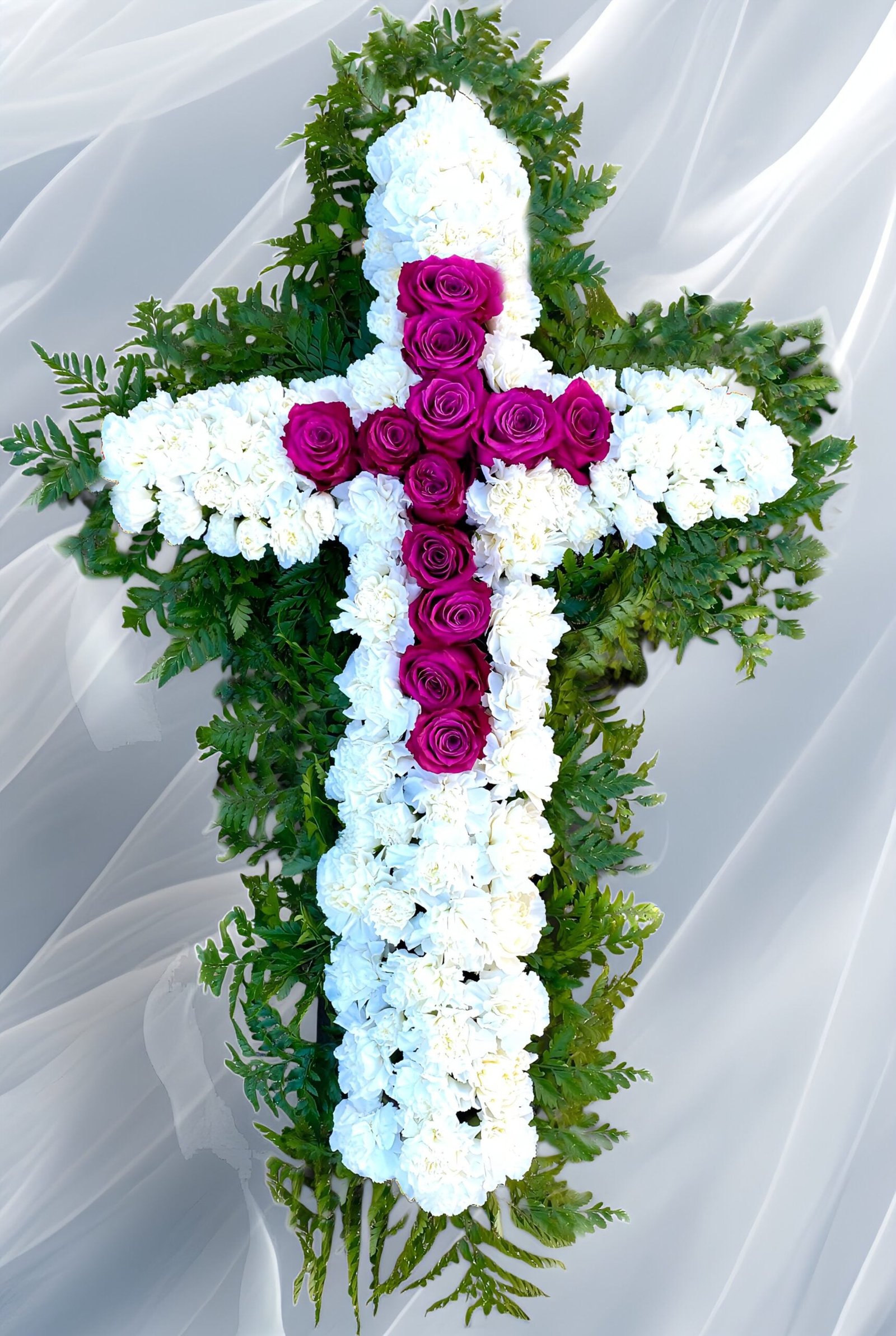 Cross Standing Spray