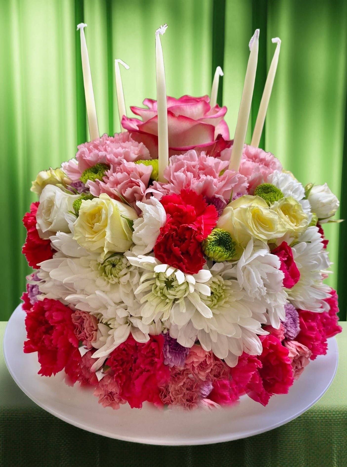 Festive Flower Cake