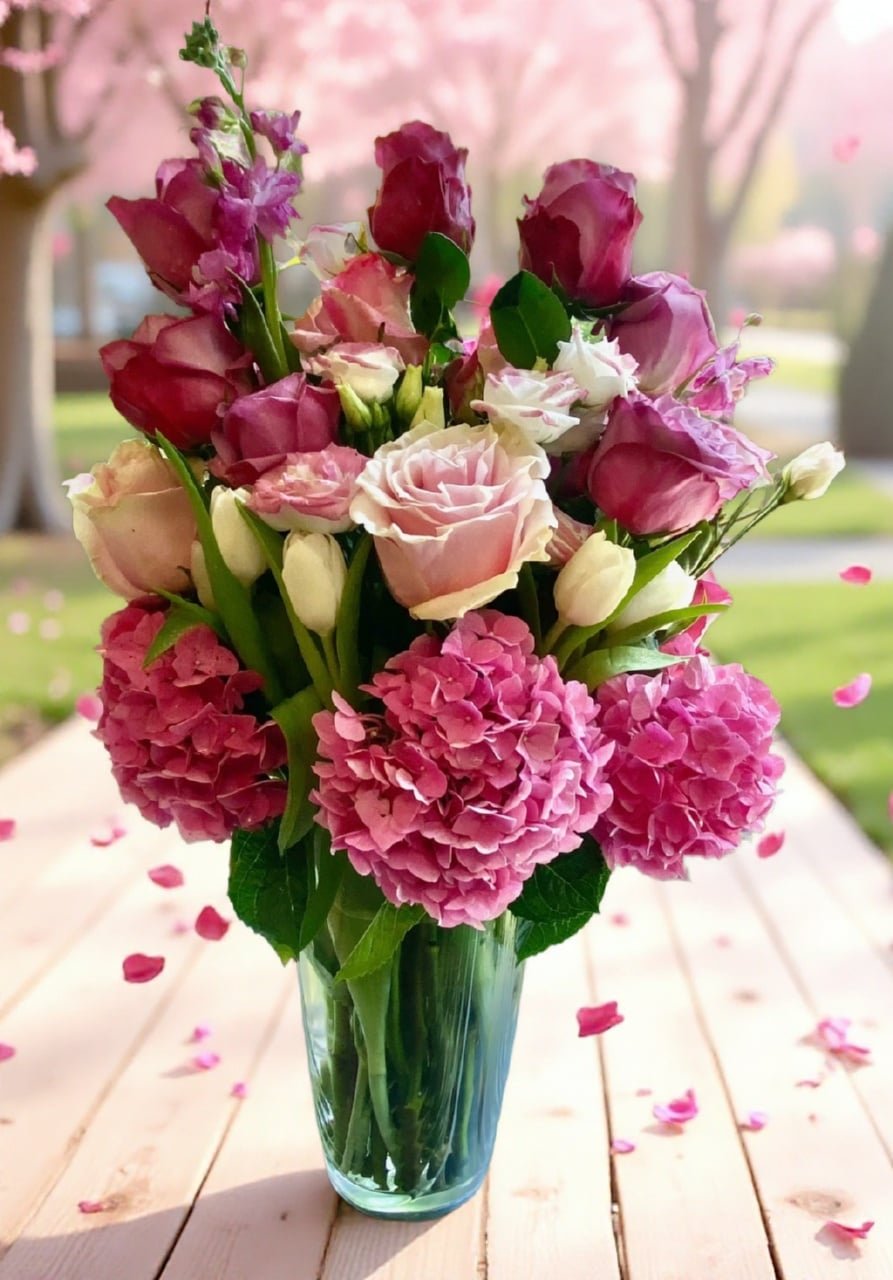 Puffs of Pink