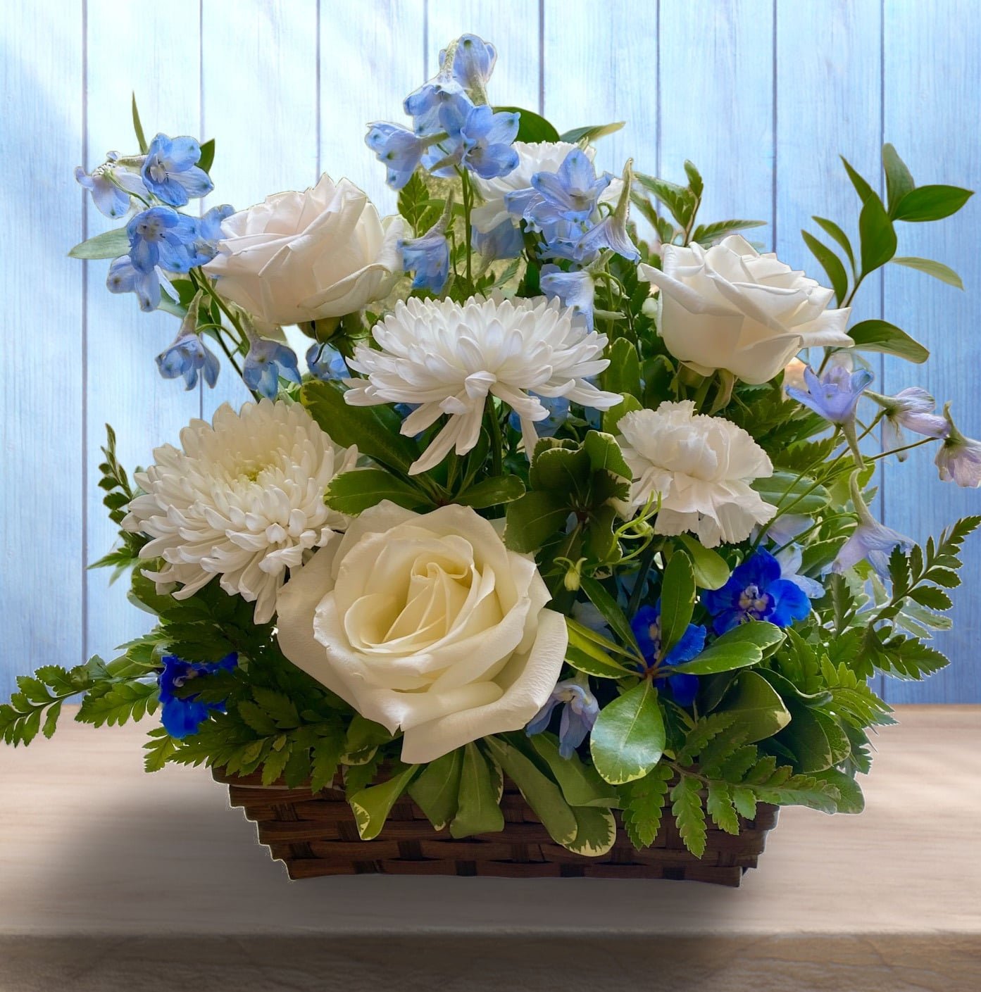 Peaceful Flower Basket