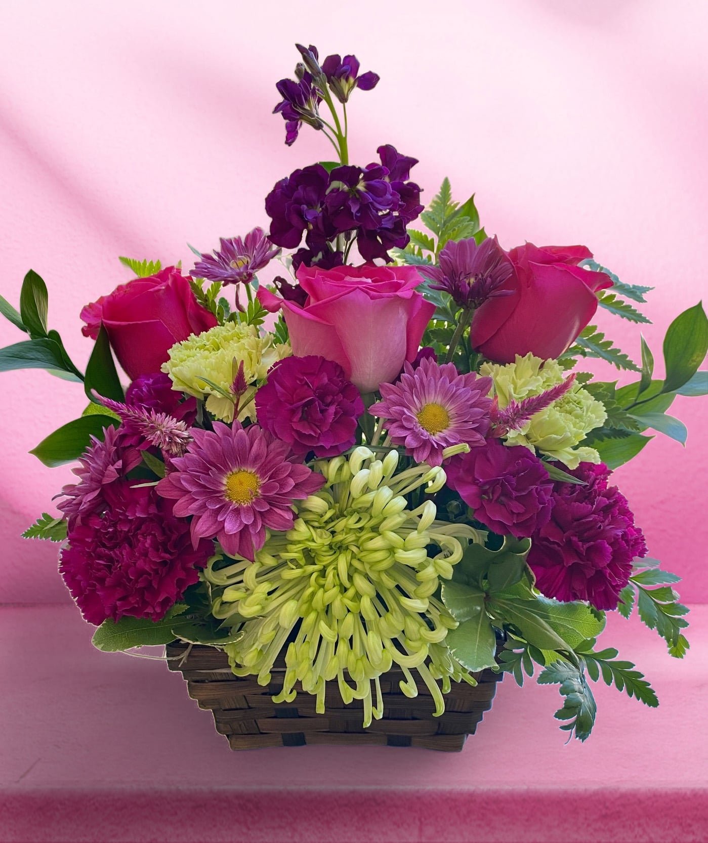 Pink Blush Basket