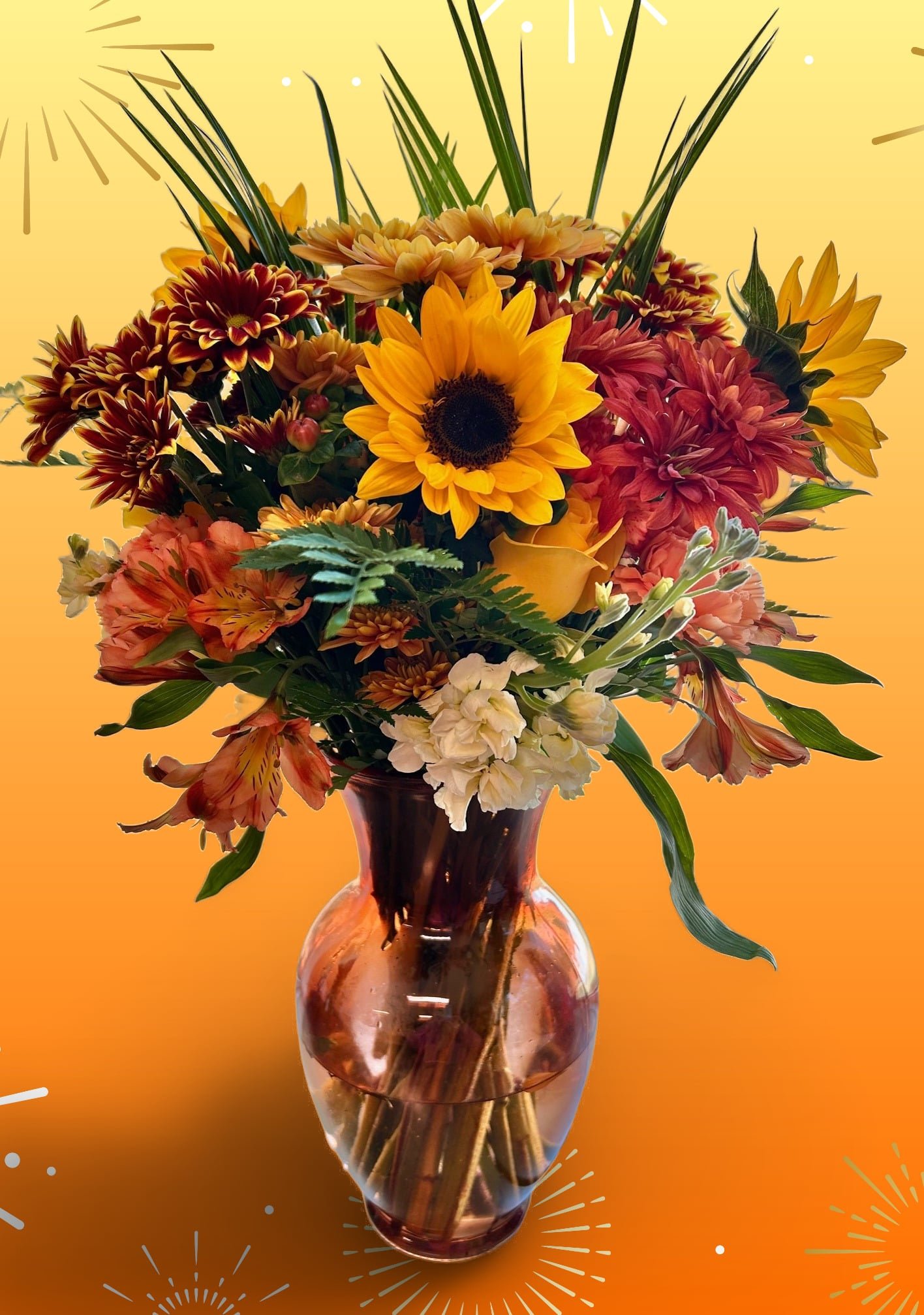 Fall Sunflower Bouquet