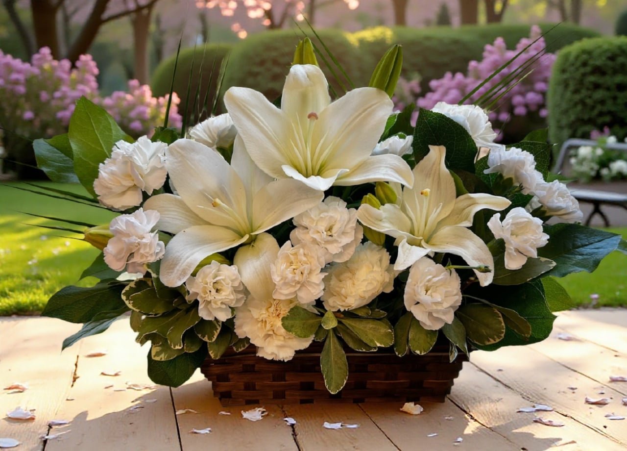 White Basket