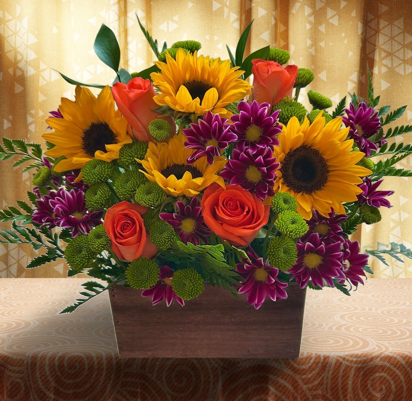 Sunflower Delight Basket