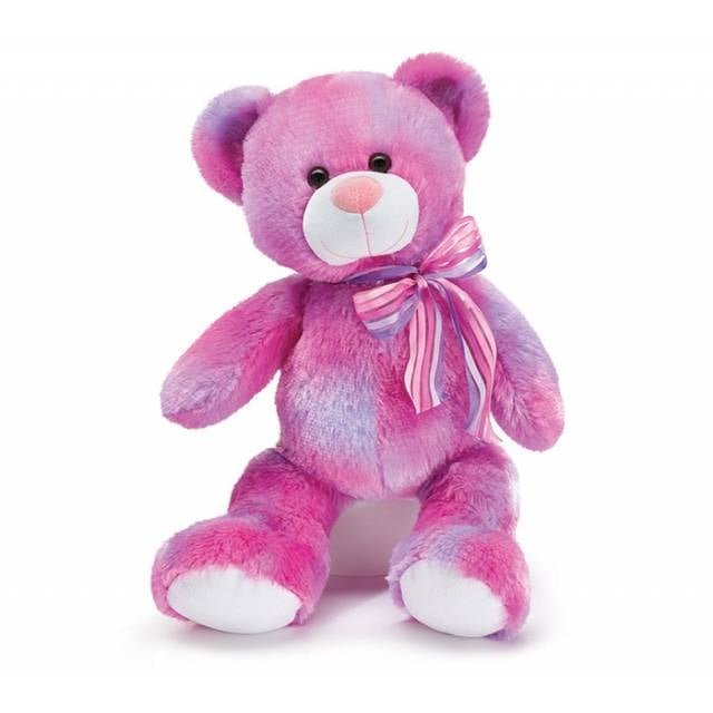 Plush Pink & Purple Bear (Large)