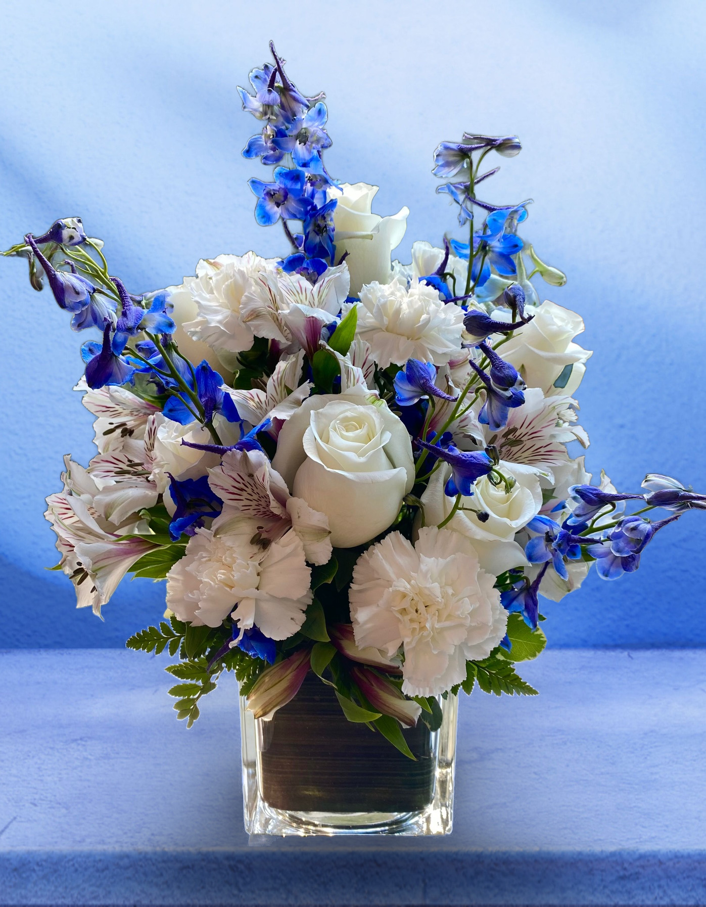 Cube Vase Arrangements
