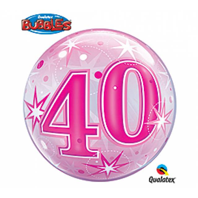 HUGE '40' (Pink)