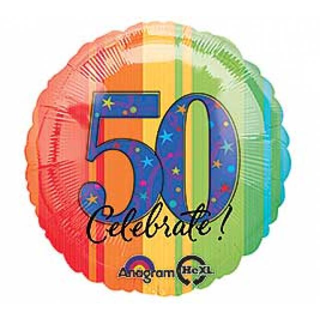 HAPPY 50th Birthday Balloon