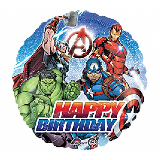 Super Hero Themed Mylar