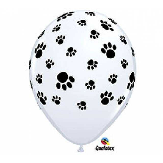 Dawg Print  Latex Balloons
