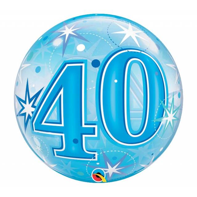 40th Birthday Balloon Bouquet