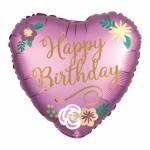 Pink Heart HBD
