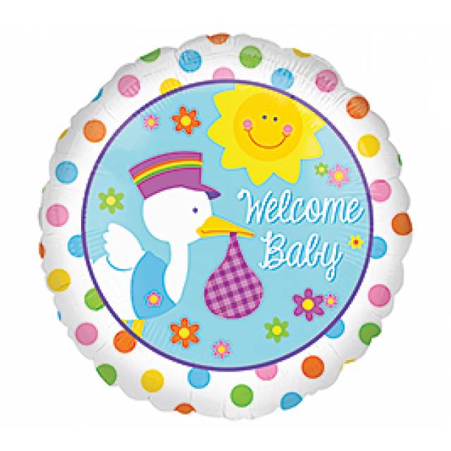 Welcome Baby Balloons